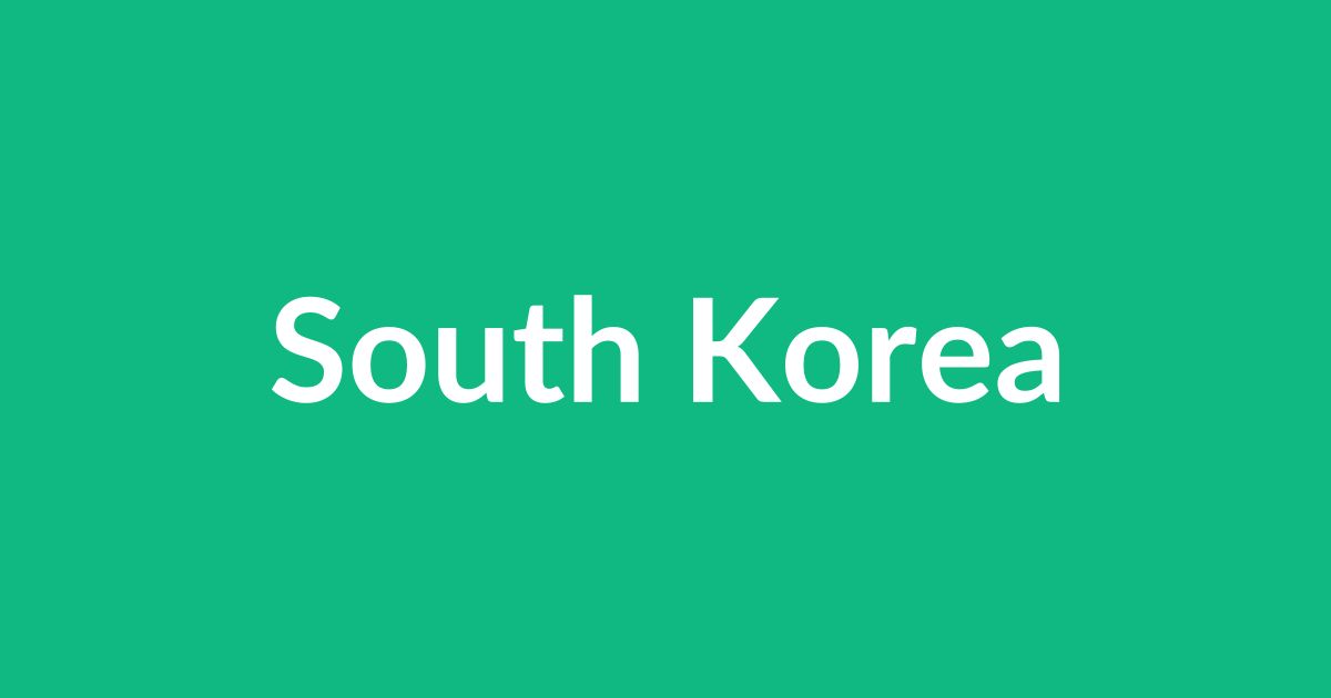 South Korea